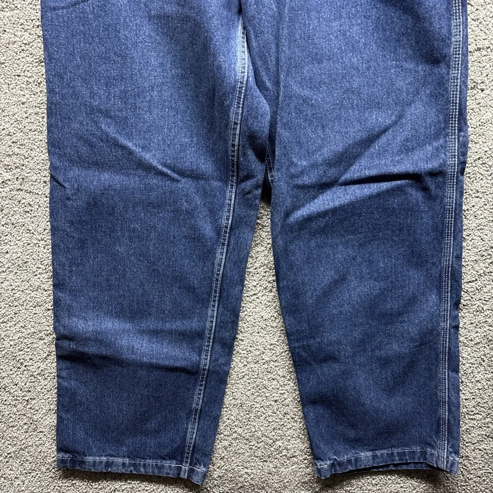 Vintage DKNY Jeans Baggy Wide Leg Y2K 90s Carpenter Skater Mens 32x32 Street NWT